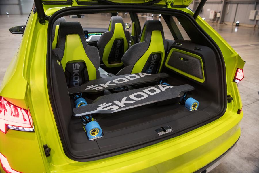 Багажник Skoda Vision X 2018 года  (фото 7 из 25)